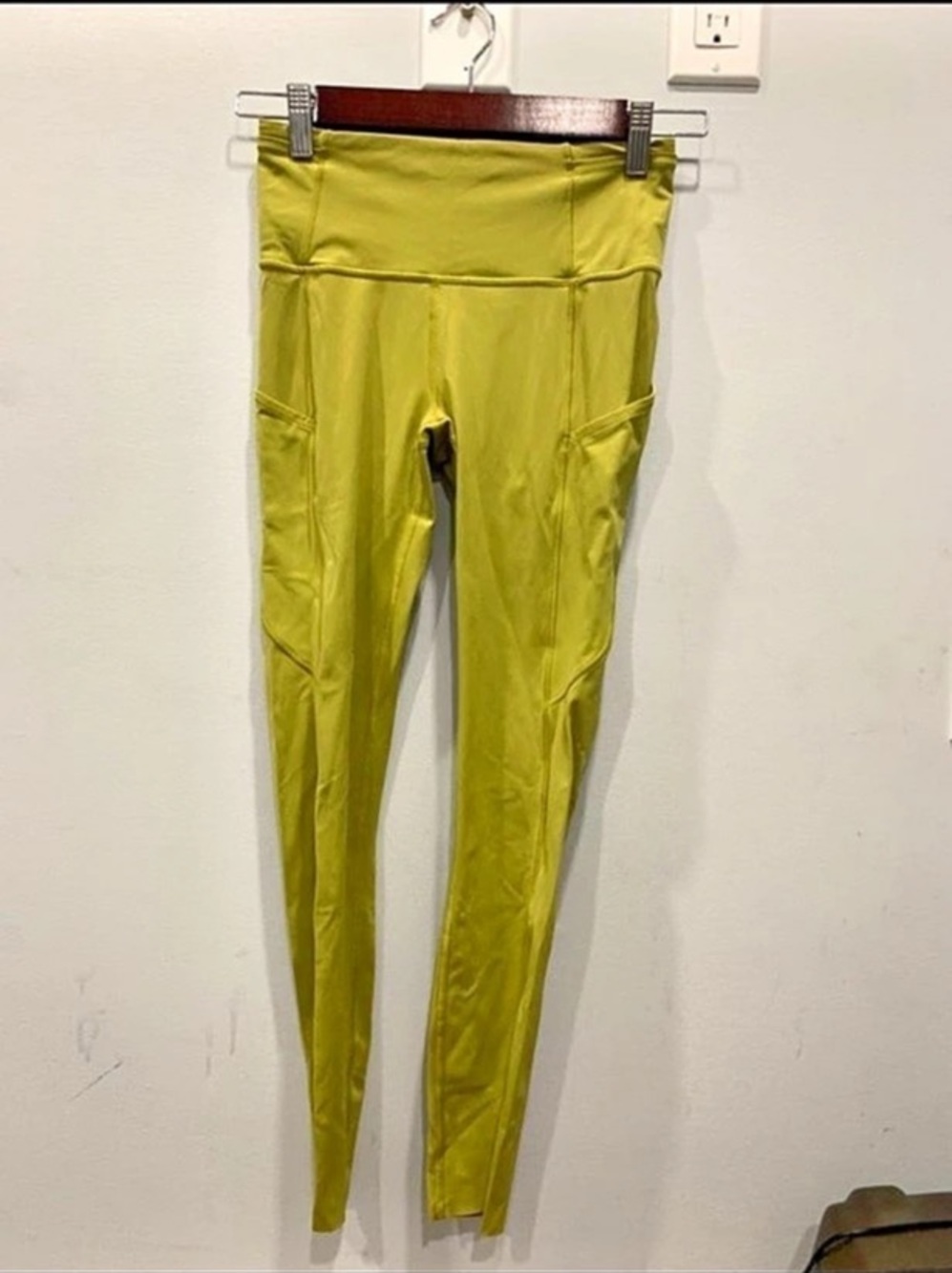 Lululemon fast and free High-Rise Tight 25" Green Leggings